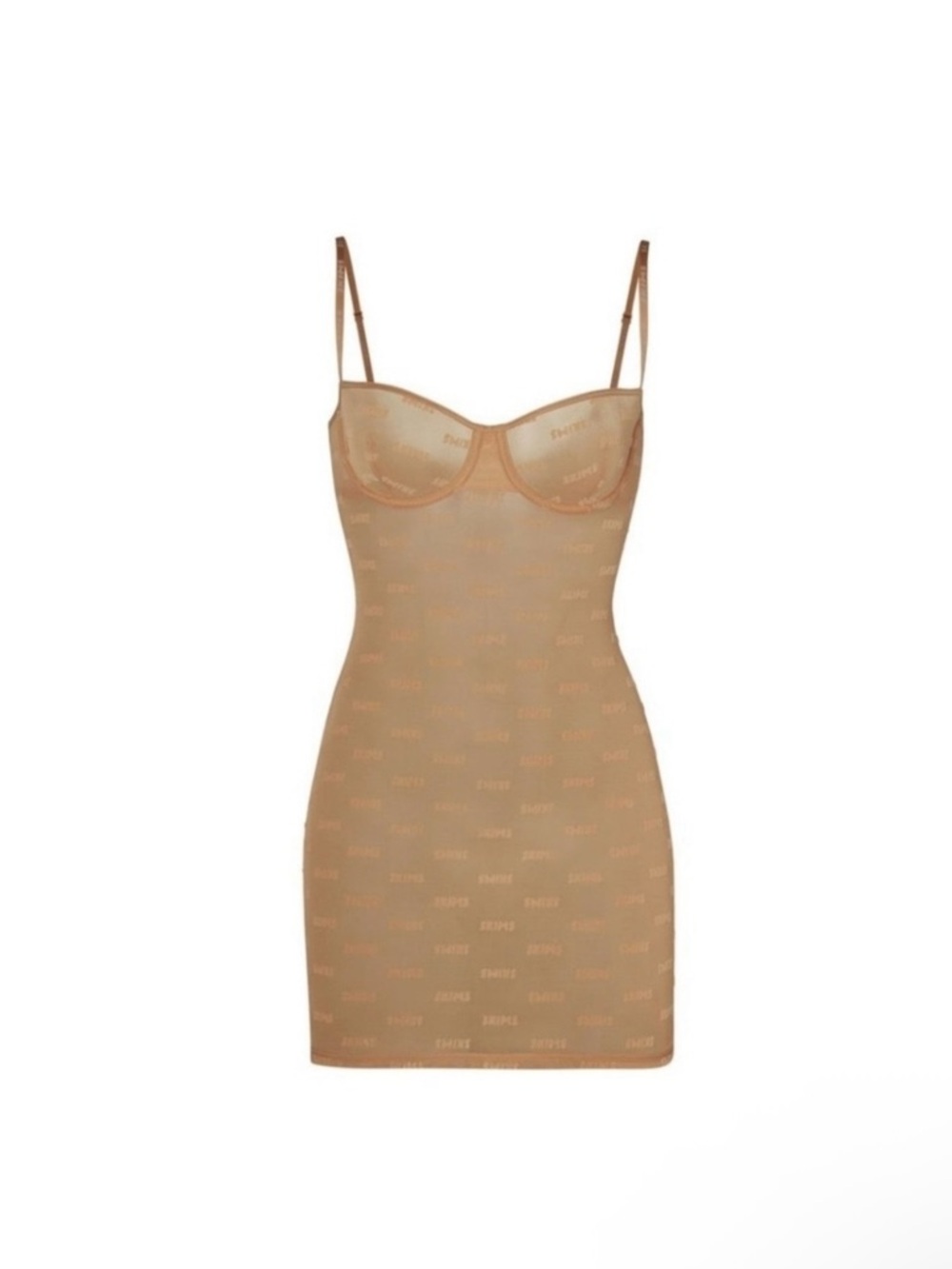 SKIMS Nude Sheer AFTER HOURS Slip Dress